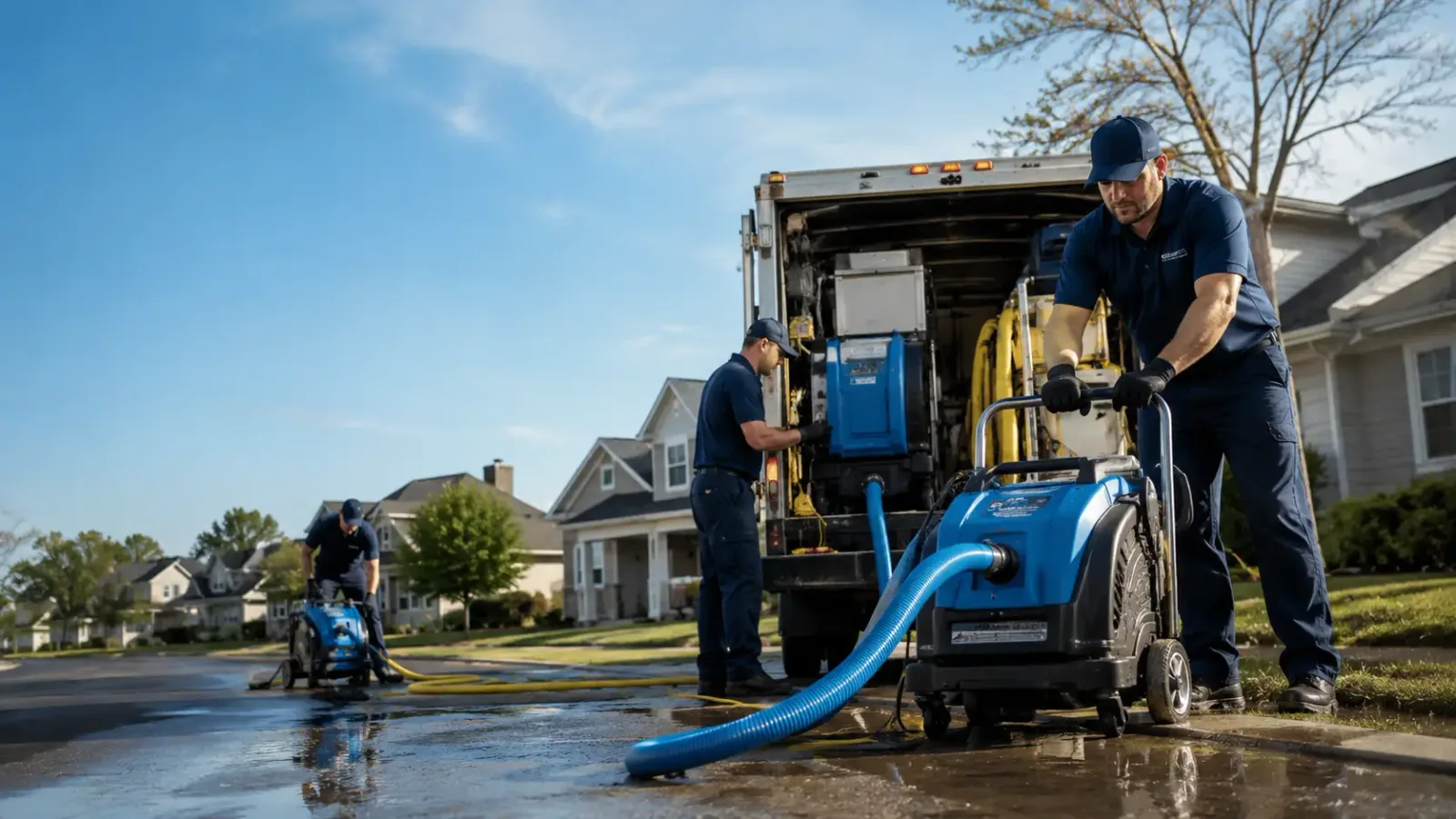 Flood Damage Cleanup in Hathaway Pines, CA